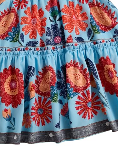 Image of Floerns Women's Floral Sleeveless Halter Dress Milkmaid Flare Hem Boho Mini Dress