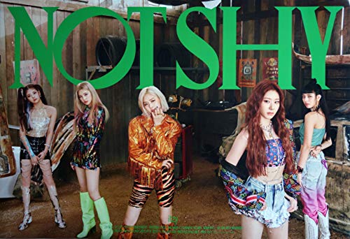 JYP Ent ITZY - Not Shy [B Type] Official Poster Official Poster 76 X 52 cm / in a Tube Case.