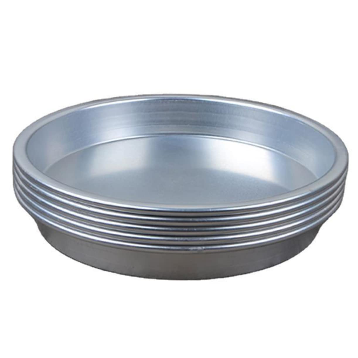 ULTECHNOVO 5 Pcs Aluminium Alloy Dinner Plates Bbq Plates for Outdoor Picnics Family Gatherings and Camping Reusable and Easy to Clean Dinnerware