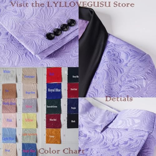 Tuxedos Double Breasted Jacquard Mens Suits for Wedding Shawl Lapel 2 Piece Jacquard Suit Men Blazer Pants2