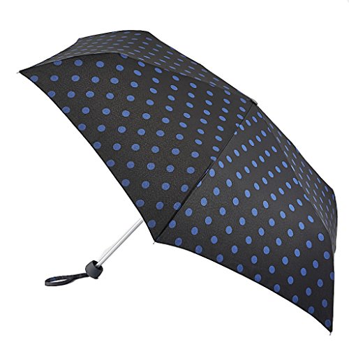 Cath Kidston傘杖、色とりどりの（多色） - L768 CK M/Lite 2ボタンスポットブラック＆インク