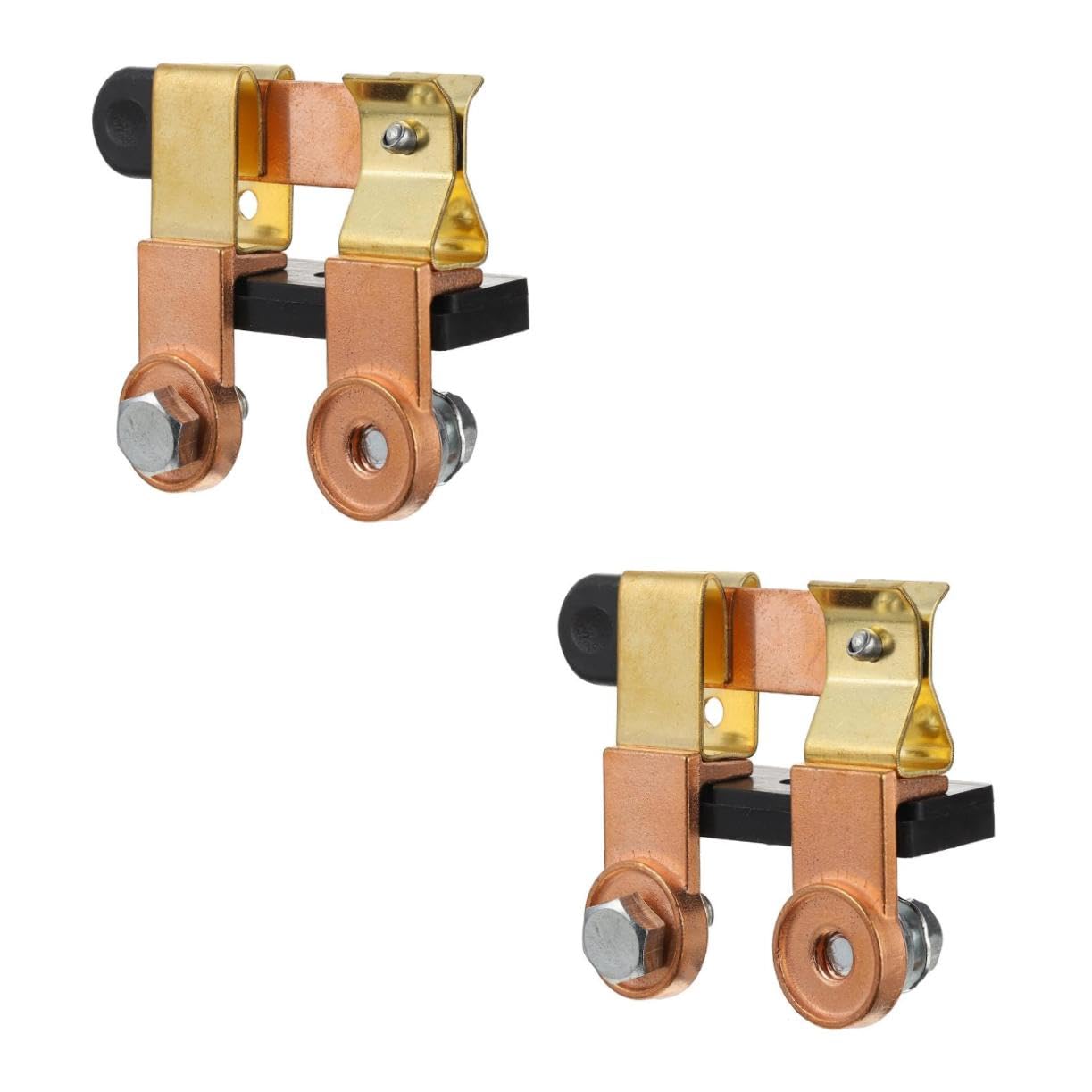 ABOOFAN 2pcs Battery Isolator Switch for Boat Car Truck 12 Disconnect Heavy Duty Car Battery Cut Off Type