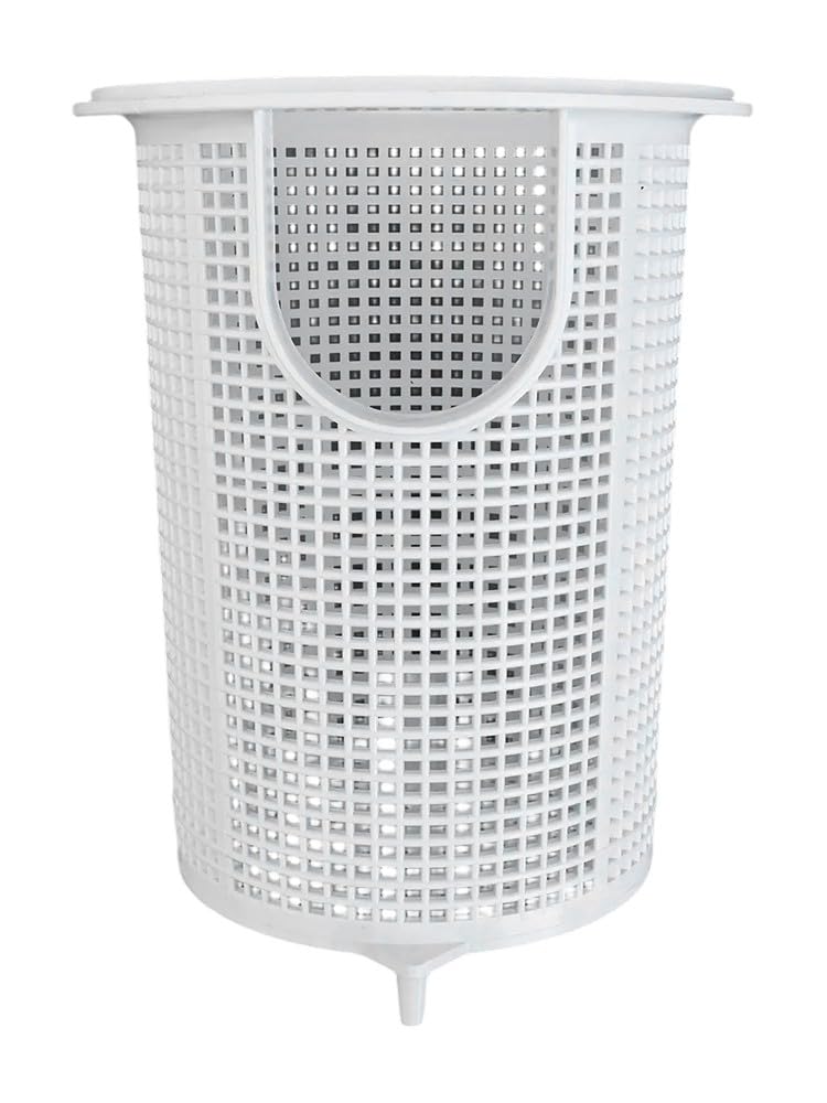 Cesta de bomba de filtro de repuesto para Ultra Flow V38-185 y modelo 39303500, trampa de desechos de polipropileno duradera para limpieza de piscinas, color blanco
