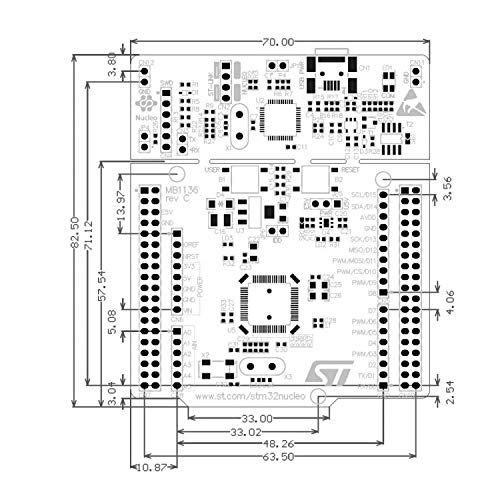 Junta de desarrollo STM32 para crear prototipos de robótica con Open4337-C y LPC Boa 5