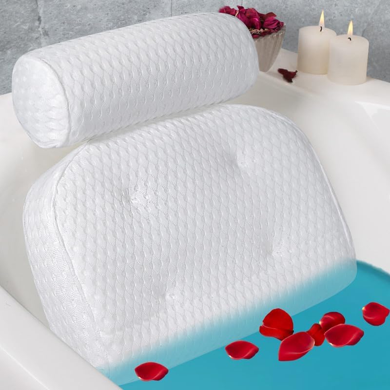 Serenique Premium Bath Pillow Spa Bathtub Pillows for