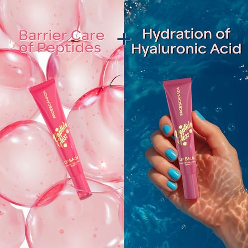 Image of FACES CANADA Peptide Gloss Lip Balm - Mocha Melt 01, 10 ml | Tinted Lip Balm | Deeply Nourishing | Lightweight | Soft & Smooth Finish | Overnight Lip Treatment | With Butters & Hyaluronic Acid Infused