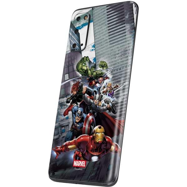 Skinit Decal Phone Skin Compatible with Galaxy S7 - Officially Licensed Marvel Avengers Assemble Design
