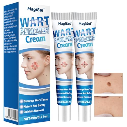 Crema para Verrugas 20 g - 2 uds, para pies, manos y cuerpo, uso diario