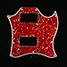 (E40) 4ply SG standard Style Full Face Guitar pickguard,Tortoise Red