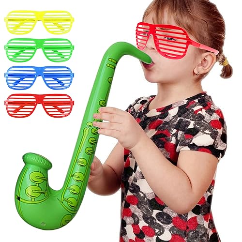 Fournitures de fête pour carnaval avec instruments gonflables de musique