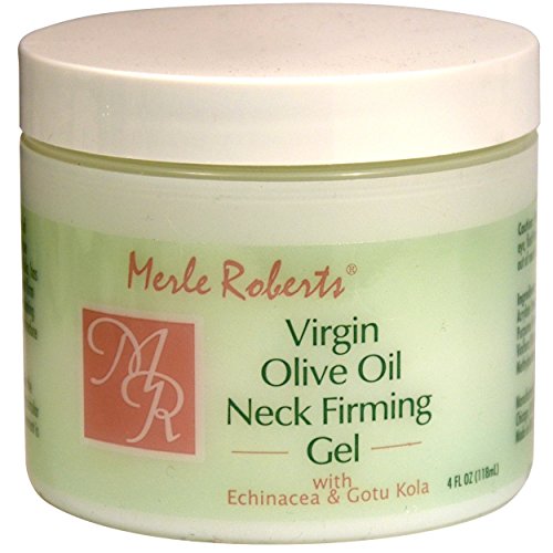 Merle Roberts Virgin Olive Oil Neck Firming Gel with Echinacea and Gotu Kola 4 FL OZ/118ML