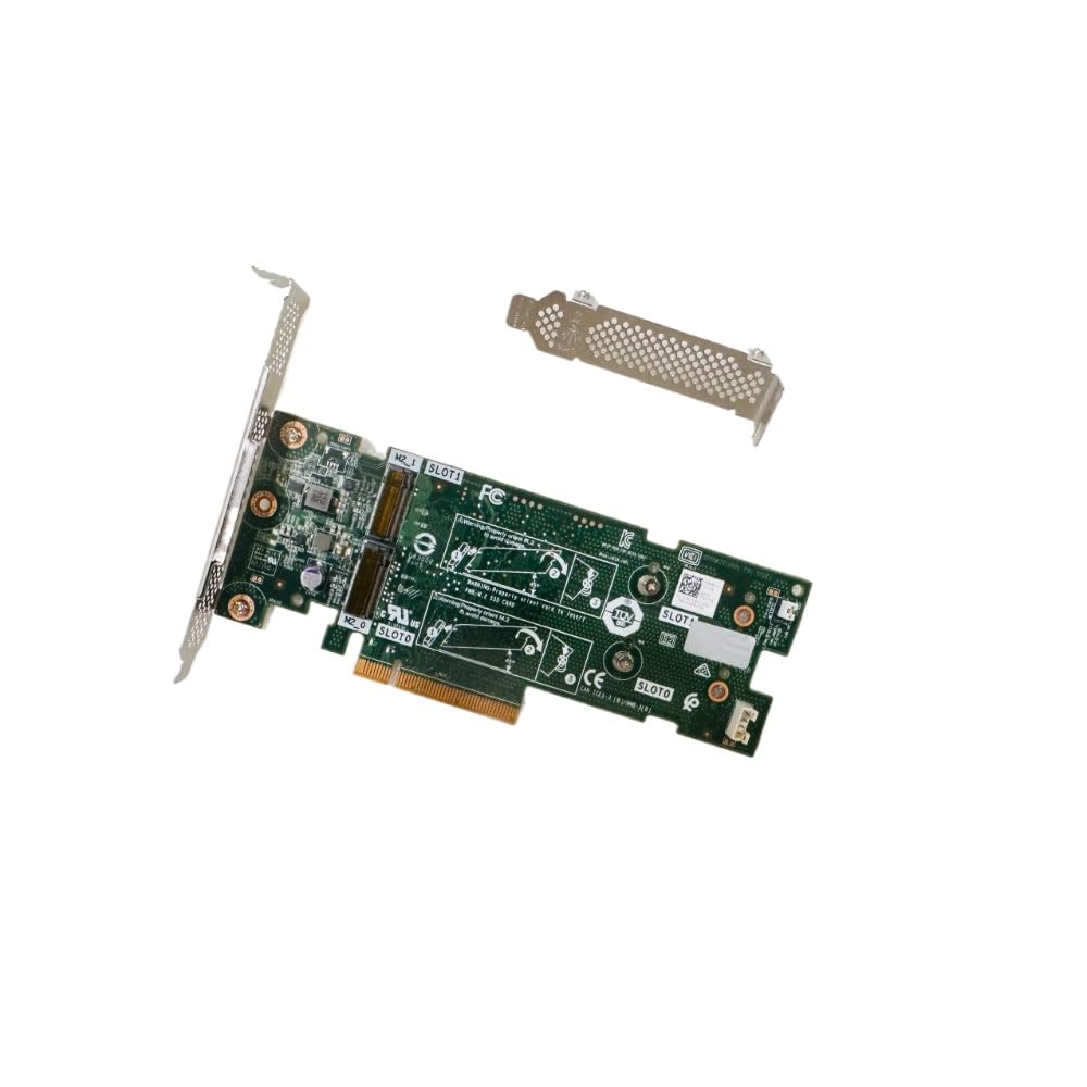 Carte adaptateur PCIE X8 vers M.2 SATA BOSS-S1 compatible avec Dell PowerEdge R240 R340 R440 R640 R740 R740xd T150 R250 R350 R450 R750 R7515 R7525 Boot Optimim Stockage ZED