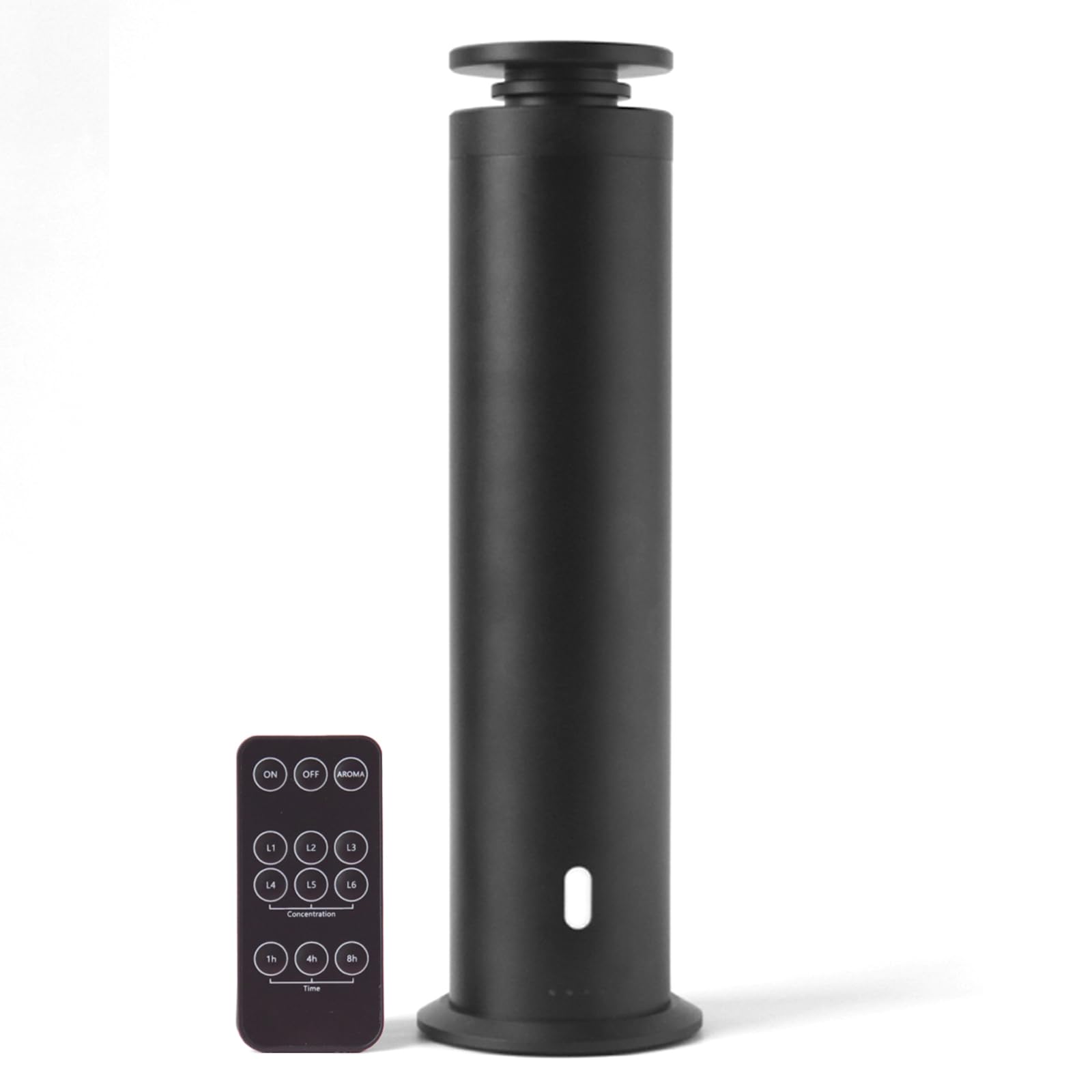 MQLMF Scent Diffuser Machine,Rechargeable,1000 Sq Ft,Aluminum, Water-Dilution,Smart Waterless Diffuser Scent Air Machine - Prestige Black