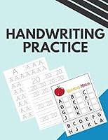 Handwriting Practice: Tracing Letters and Numbers. Print Handwriting. Handwriting Practice for Adults. B08F6Z1LG8 Book Cover