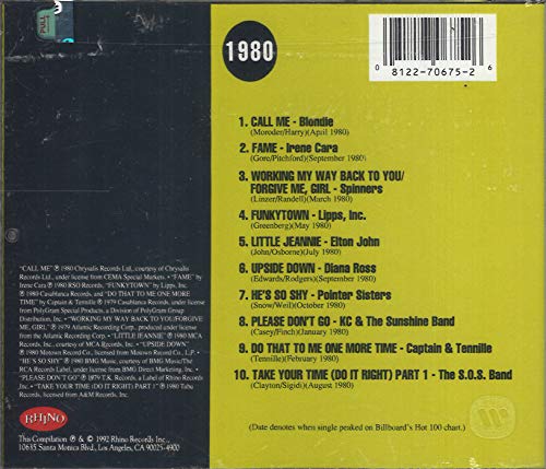 Billboard Top Hits: 1980