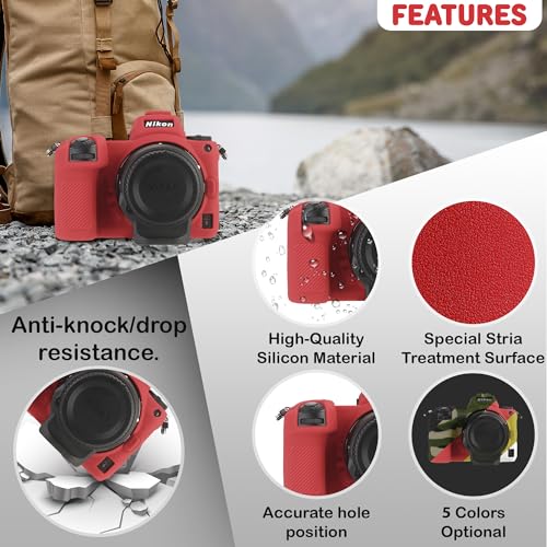 Funda para Cámara Nikon Z6 Z7 de Silicona Protectora miniatura 2