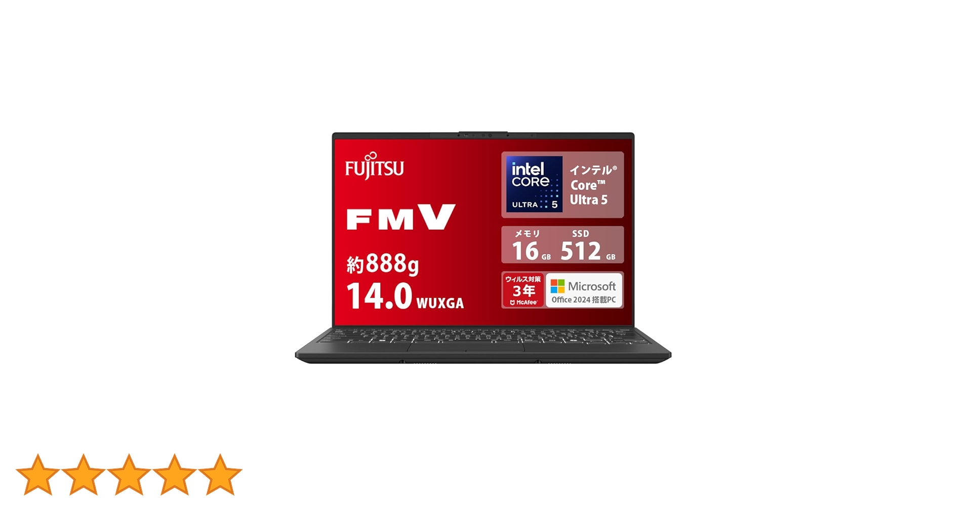 Amazon.co.jp: 富士通 ノートパソコン 日本製 FMV LIFEBOOK WU4