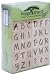 EK Success Image Tree Wood Handle Rubber Stamp Set, Susy Ratto Brush Letter Alphabet/Upper