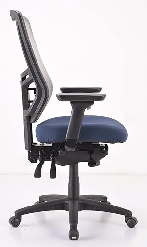 Miniatura 5 de Tempur-Pedic Silla de trabajo ajustable, cobalto