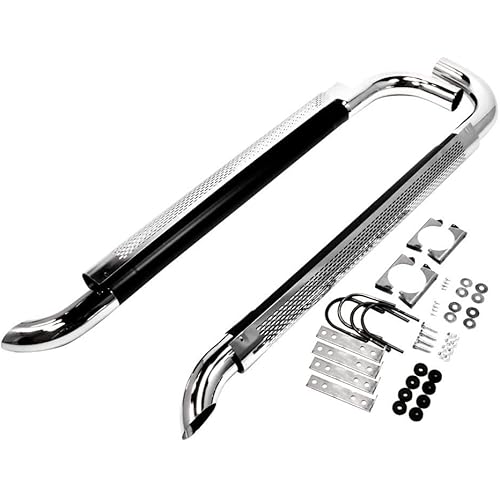 Patriot Exhaust H1060 60" Chrome Side Exhaust Silver