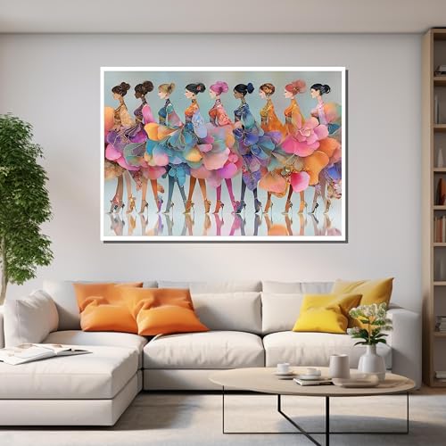 Décoration murale pour femmes : habillez vos murs vides avec une toile 70x100cm