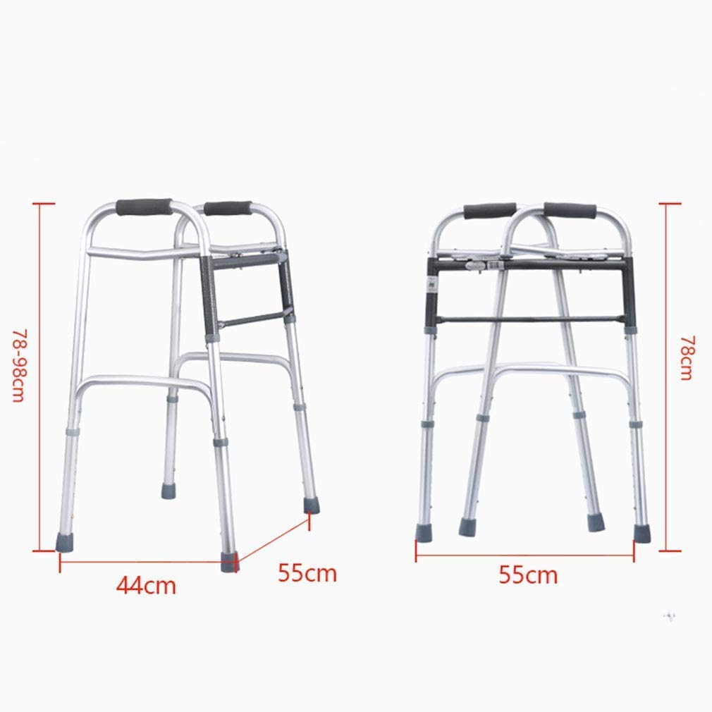 Amazon.co.jp: ウォーカー、2輪の軽量老人用高齢者ウォーカー