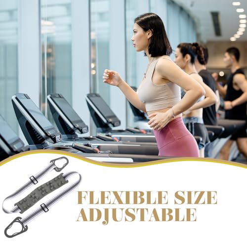 Cinta de correr accesorio cinturón de masaje ajustable para vibración lumbar 4