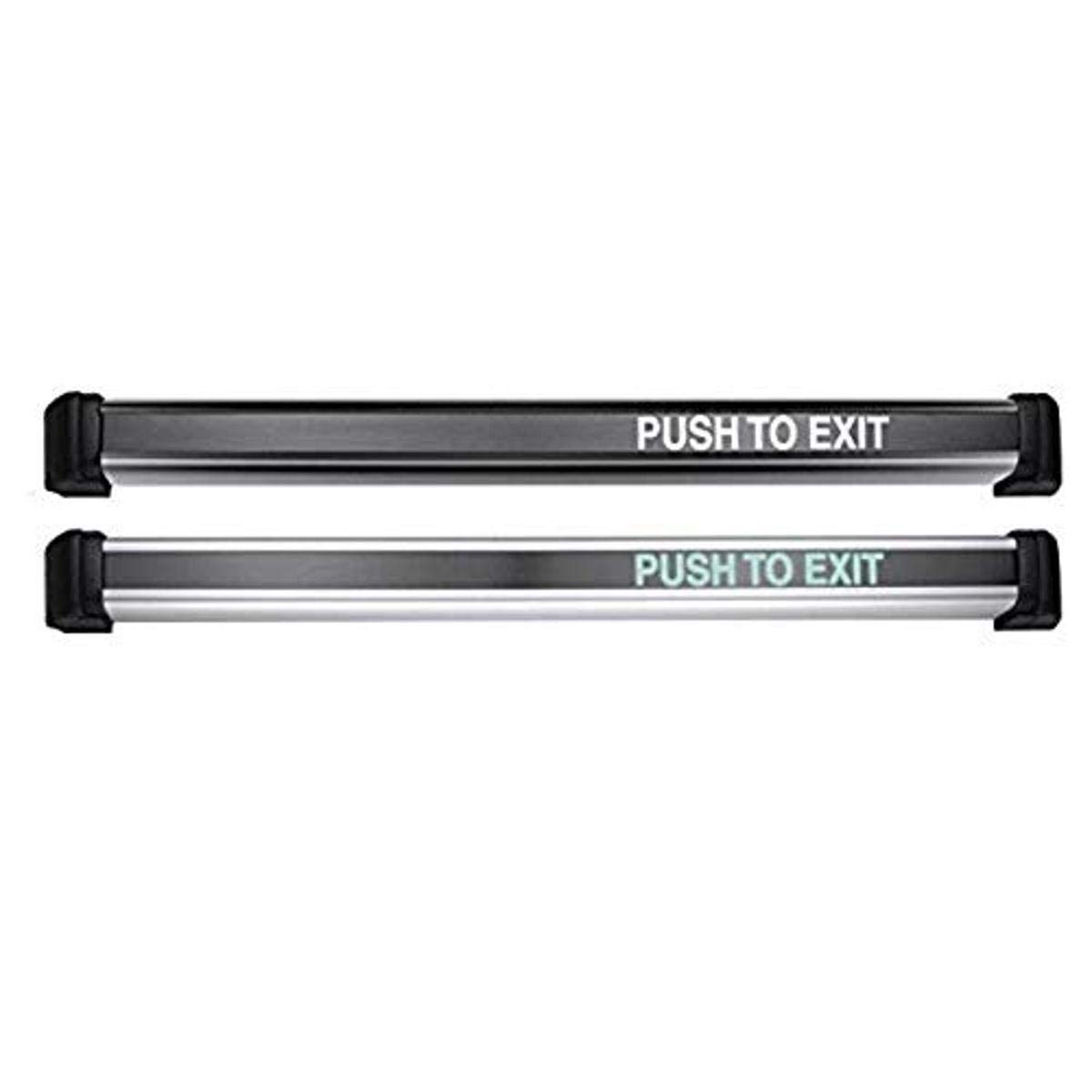 Securitron EL-DSB-CL42 Dual Sense Bar, Black Anonized Electrolynx, 36"