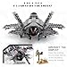 MEOA 646 Pcs F-35B Lightning II Plane Building Toys WW2 Fighter Jet F35 Model Kits Military Airplane Building Blocks Set Bricks Toy Gifts for Kids and Adults