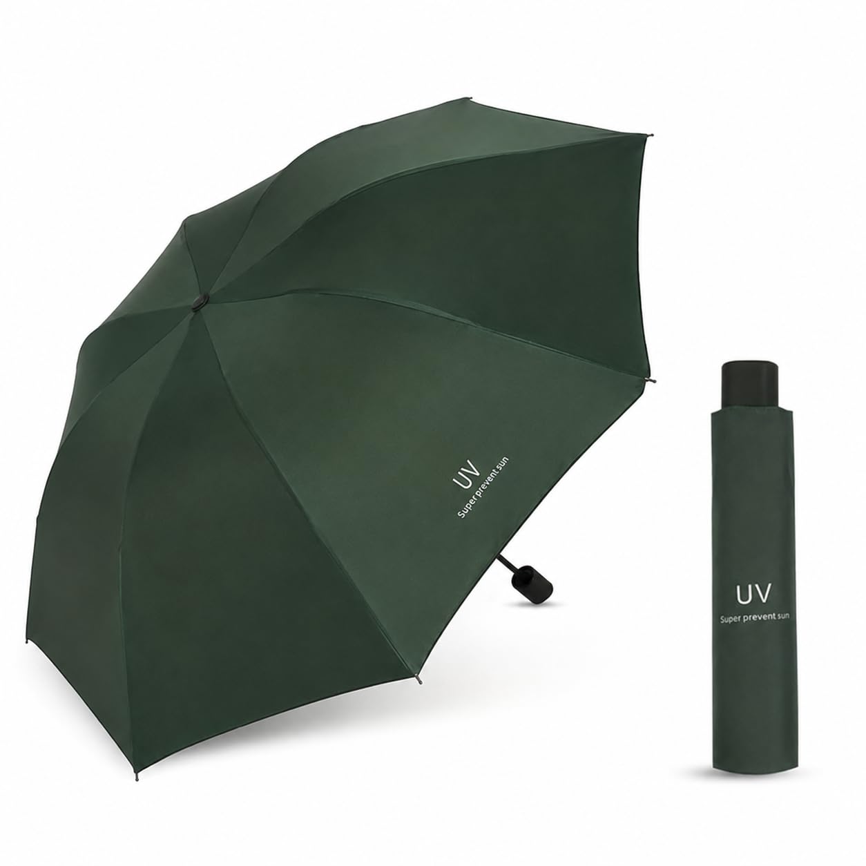 Folding Travel Umbrella for Rain and Sun Protection, UV Protection Compact Windproof Lightweight Portable for Men Women, Automatic Open Foldable-picture-18
