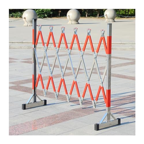 WDSOPK �g���\�ȃZ�L�����e�B�Q�[�g�A���o�C���p�[�L���O�o���A�t�F���X ���[�h�u���b�N�V�X�e���A�X�e�����X�X�`�[���܂肽���ݎ��|�[�^�u���V�U�[�Q�[�g ���O���H�K���[�W���ݗp(�J���[:�V���o�[�A�T�C�Y:47x118�C���`