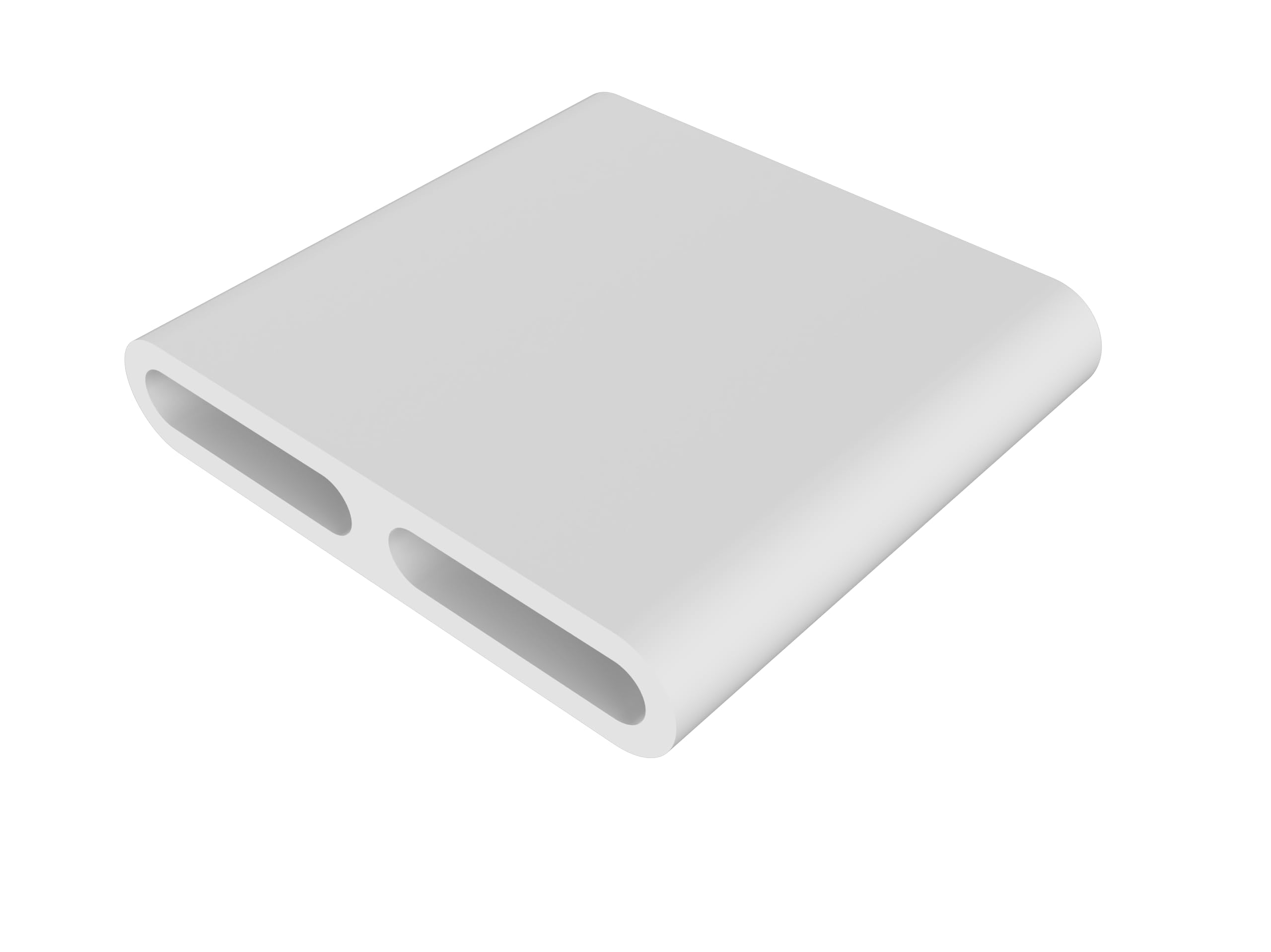 Great Call Athletics | Wrestling Headgear Two Slot Strap Holder for Earguard | MMA Jiu Jitsu | Universal Fit Wrestlers BJJ (White)