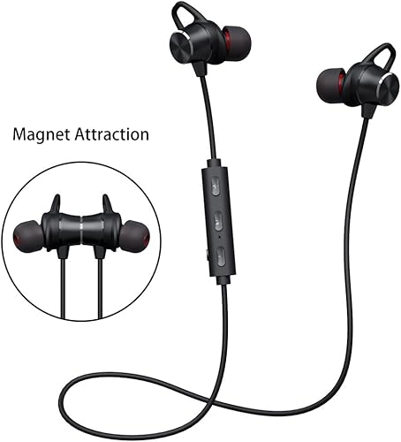 Cuffie Bluetooth Sport Auricolari Wireless Sport Stereo Hi-Fi con Microfono HD Magnetici Noise Cancelling Avanzate Ore Conversazione per Telefono iPhone Huawei Samsung Xiaomi Sony Cuffie Bluetooth Sport Auricolari Wireless Sport Stereo Hi-Fi con Microfono HD Magnetici Noise Cancelling Avanzate Ore Conversazione per Telefono iPhone Huawei Samsung Xiaomi Sony