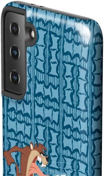Skinit Pro Phone Case Compatible with Galaxy S21 Plus 5G - Officially Licensed Looney Tunes Tasmanian Devil Yell Design