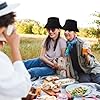 Bucket Hat, 2 Pieces Black Summer Fisherman Sunshade Caps, Unisex Sun Hat, for Travel, Hiking, Beach, Golf Outdoor Activities #4