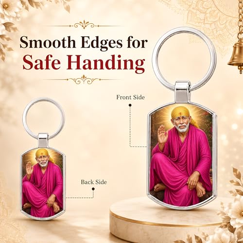 Image of Premium Printed Metal Keychain for Men & Women | High-Definition Artwork Print | Durable Key Ring for Car, Bike, Home & Office Keys | Stylish Decorative Key Holder Gift