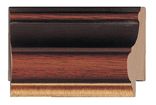 CountryArtHouse Picture Frame Moulding (Wood) 100ft bundle - Traditional Cherry Finish - 1.5