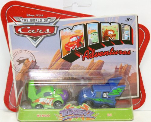 Mattel Disney Cars Mini Adventures Tunerz Wingo & DJ