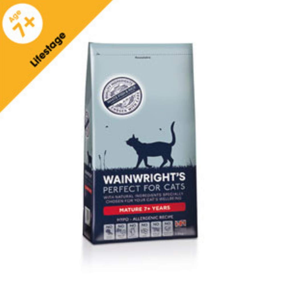 Buy Wainwright's Mature Complete Dry Cat Food White Fish And Rice 1.5KG