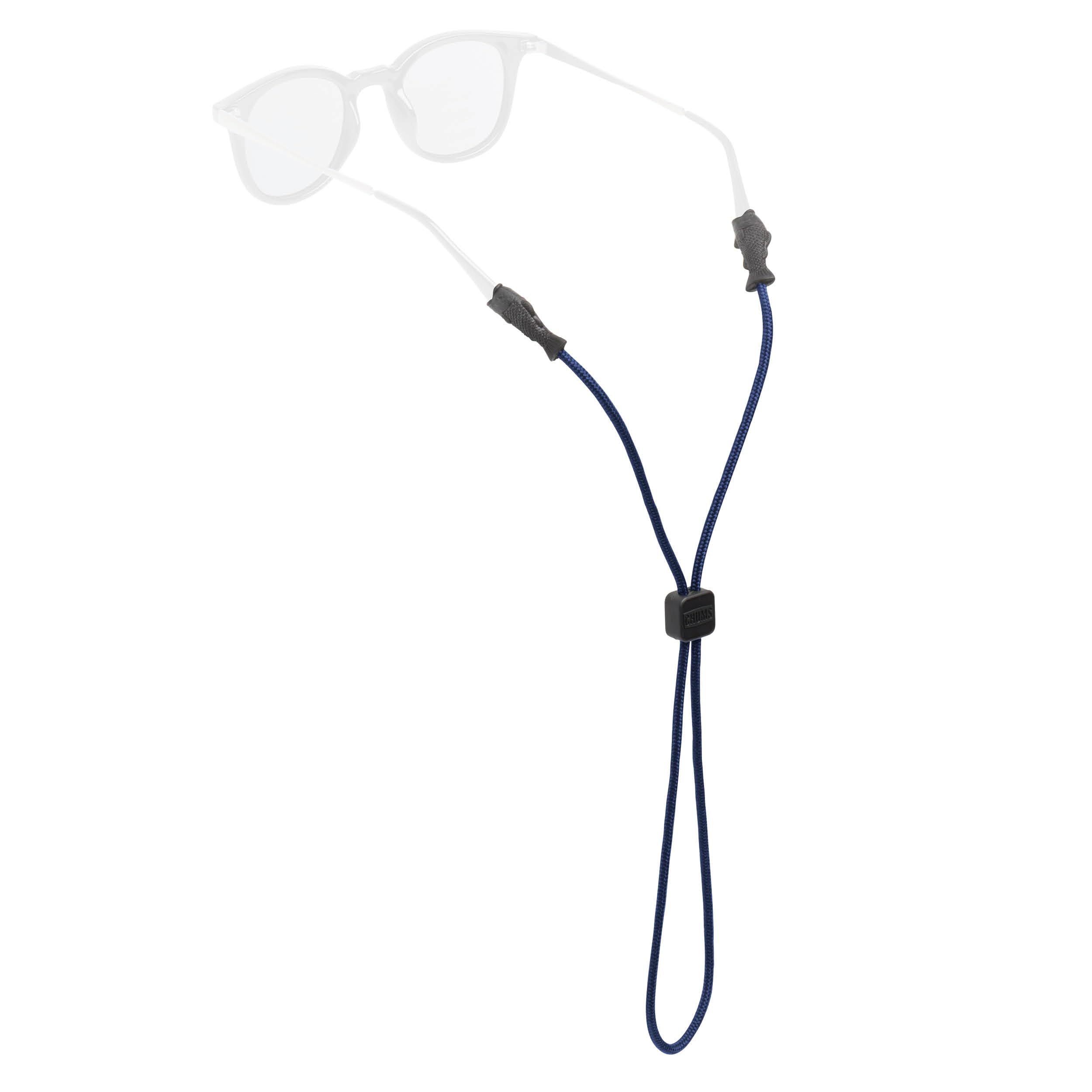 Chums Fish Tip 3mm Rope Eyewear Retainer, Navy