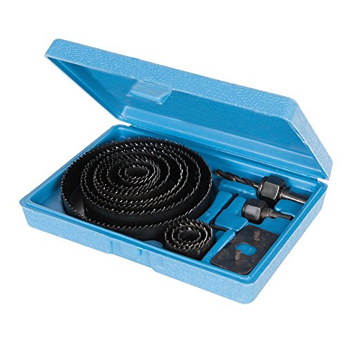 Silverline 633729 Coffret scies-cloches 16 pièces 19-127 mm