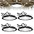 HYPERLITE High Bay LED Light: 200W High Bay LED Shop Light for Factory - 28000LM UFO Lights 4 Packs for Commercial Lighting ETL Listed