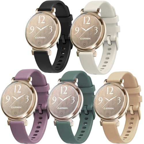 Pack 5 correas de silicona para Garmin Lily 2 miniatura 1