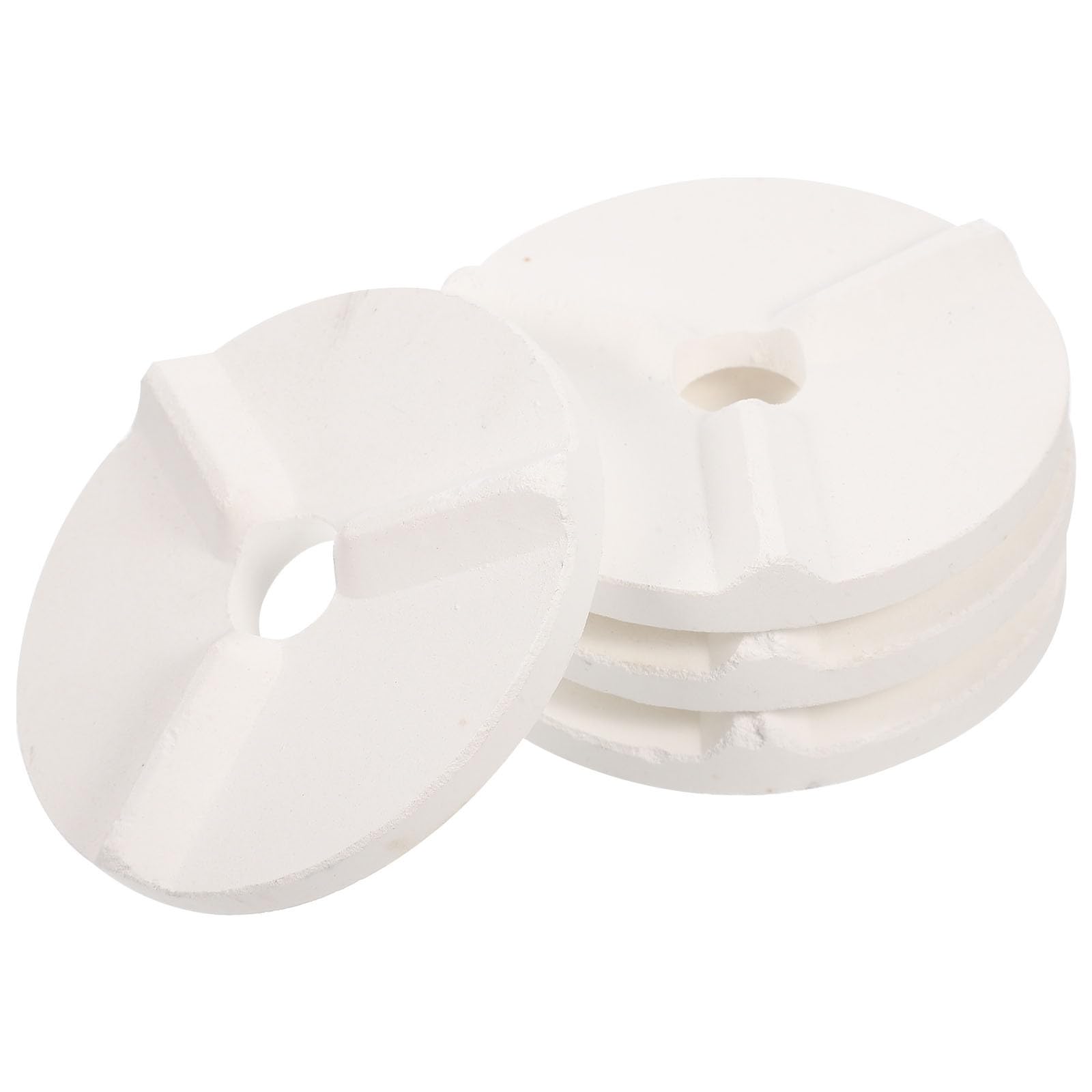 Support réfractaire anti-déformation en oxyde d'aluminium blanc