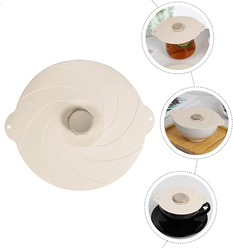 Miniatura 5 de Hemoton Cubierta de silicona para cuenco a prueba de fugas, reutilizable, tapa universal, sellada, para uso diario, accesorio de cocina