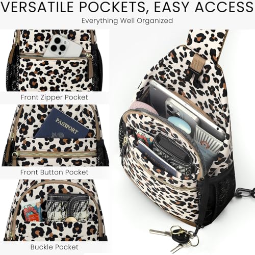 Image of Vankor Small Crossbody Purses Bags for Women Men Travel, Chest Sling Bag Women Casual Cross Body Bag for Woman Sling Backpack