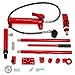XtremepowerUS 4 Ton Porta Power Hydraulic Jack Body Frame Repair Kit Auto Shop Set w/Carrying Case