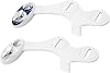 LUXE Bidet NEO 180 - Value Pack of 2 - Self-Cleaning, Dual Nozzle, Non-Electric Bidet Attachments for Toilet Seat with Adjustable Water Pressure, Rear and Feminine Wash, Lever Control White and Blue