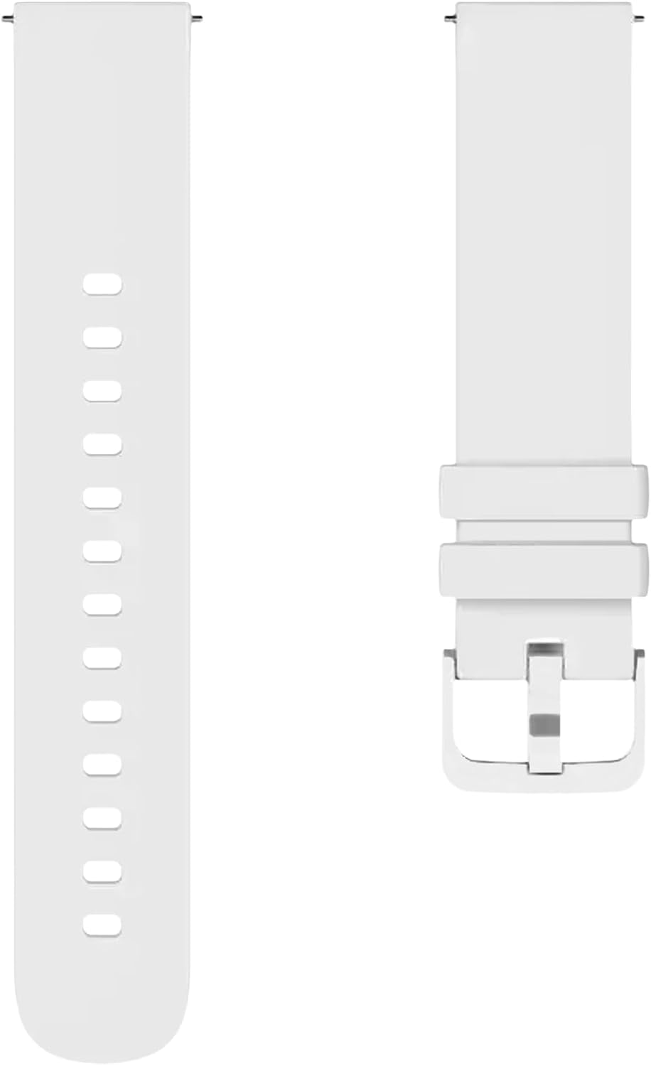 Quick Release Watch Band Compatible With Peanuts x Timex Marlin Automatic Soccer (40 MM) Silicone Replacement Watch Strap with Monotone Buckle image 3