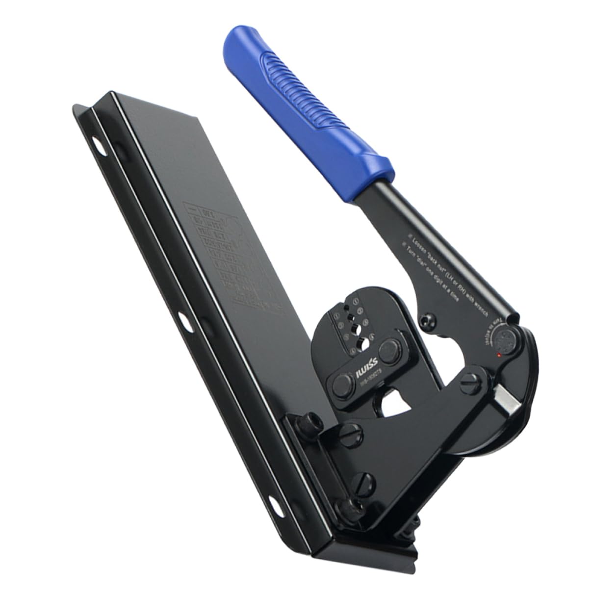 Alicates de Crimpado de Acero al Carbono en Forma de 8 para Escritorio | Prensado de Manga de Cobre o Aluminio, para Cable y Cuerda, Alta Dureza y Rendimiento